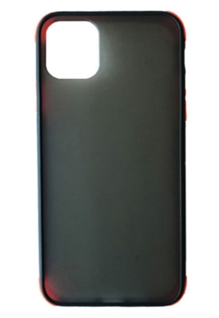 Чохол для iPhone 11 — GLADIATOR Matte Case, Black+Red