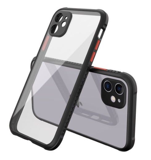 Чохол бампер для iPhone 11 — Goospery Case, Чорний (Камера закрита)