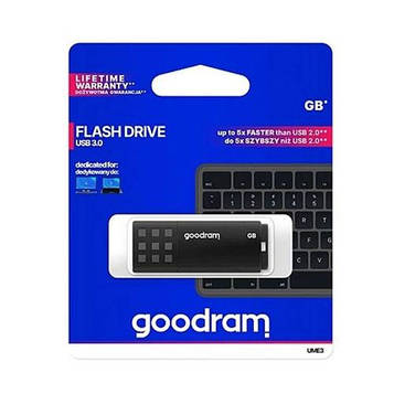 Флешка Goodram USB UME3 16 Гб Чорна (935736)