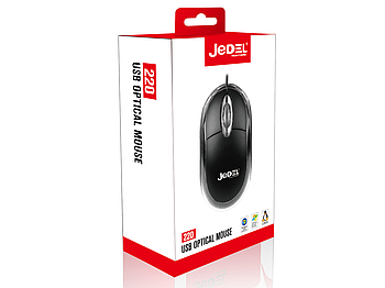 Миша USB JEDEL TB220/KB121 OPTICO (200)
