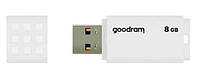 Флеш накопичувач USB 8Gb Goodram UME2, White, USB 2.0, до 20/5 МБ/с (UME2-0080W0R11)