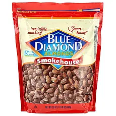 Blue Diamond, Мигдаль, коптильня, 709 г (25 унцій), Київ