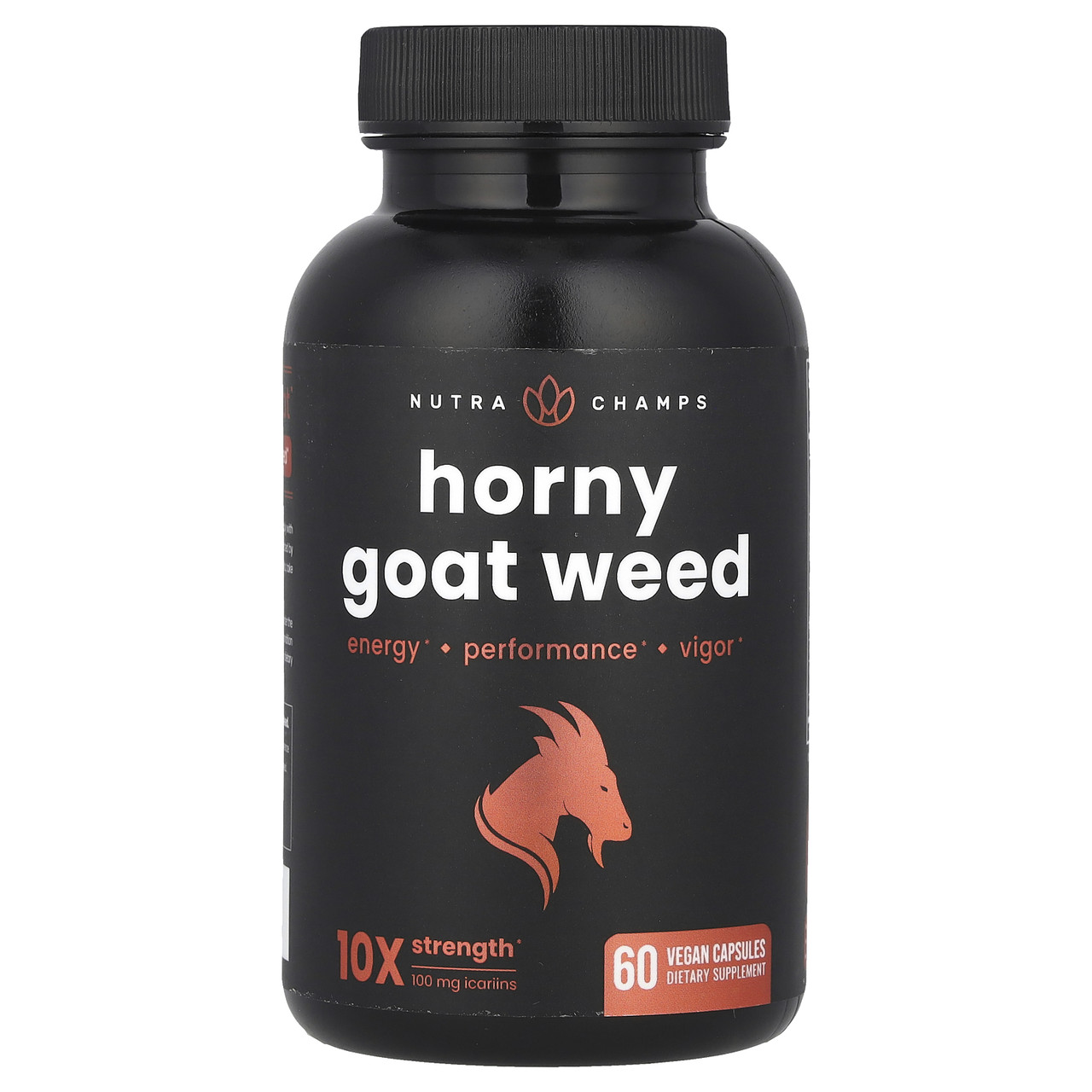 NutraChamps, Horny Goat Weed, 60 веганських капсул, Київ, фото 1