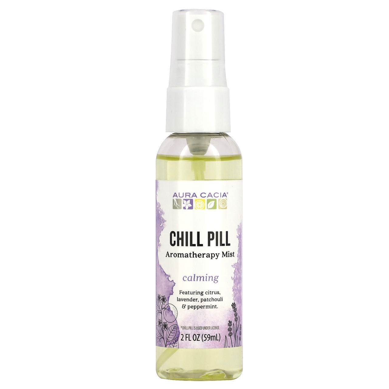 Aura Cacia, Chill Pill міст Essential Solutions, 2 рідкі унції (59 мл), Київ