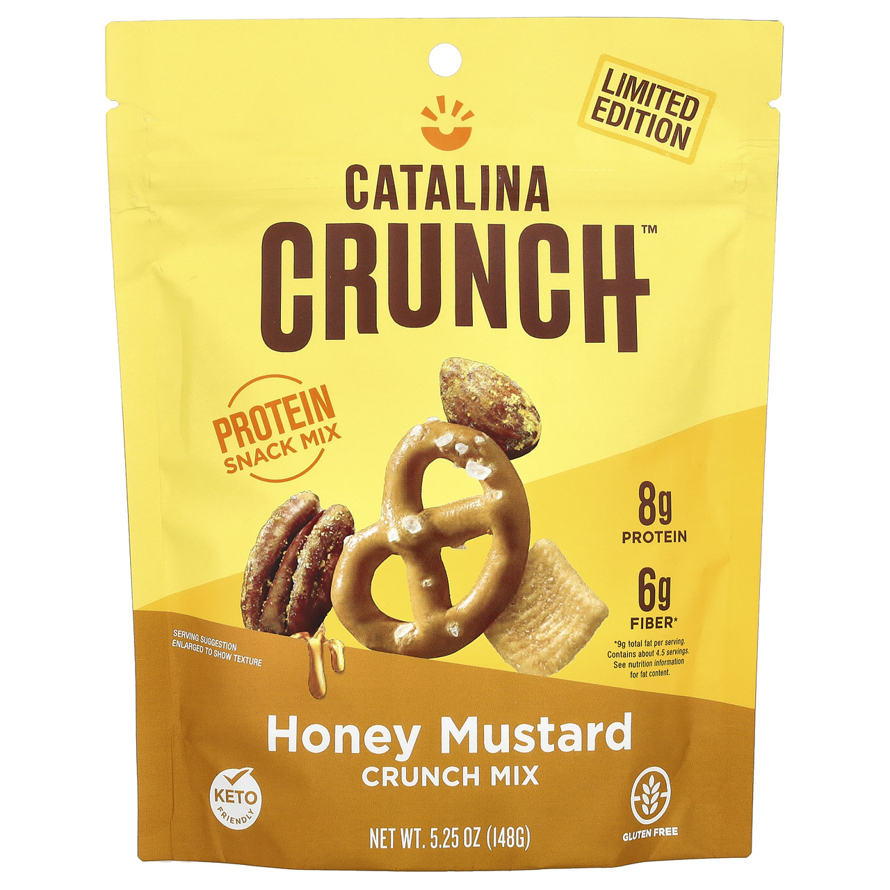 Catalina Crunch, Crunch Mix, медова та гірчиця, 148 г (5,25 унції), Київ
