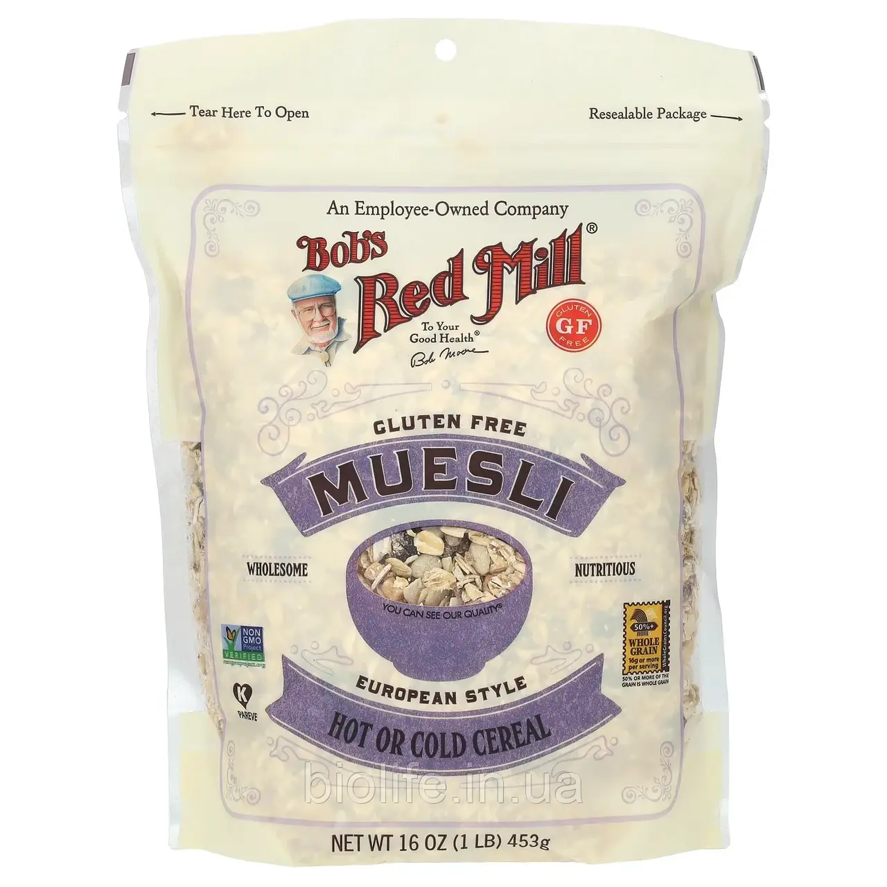 Bob's Red Mill, Мюслі, без глютену, 453 г (16 унцій) оригінал, фото 1