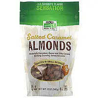 NOW Foods, Мигдаль, солона карамель, 340 г (12 унцій) Дніпро