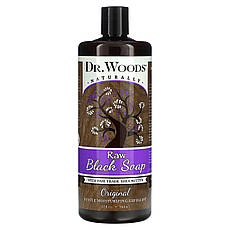 Dr. Woods, Необроблене чорне мило, оригінальне, 946 мл (32 рідк. Унції) Київ, Київ