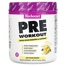 Bluebonnet Nutrition, Перед тренуванням, лимон, 300 г (0,66 фунта), Київ