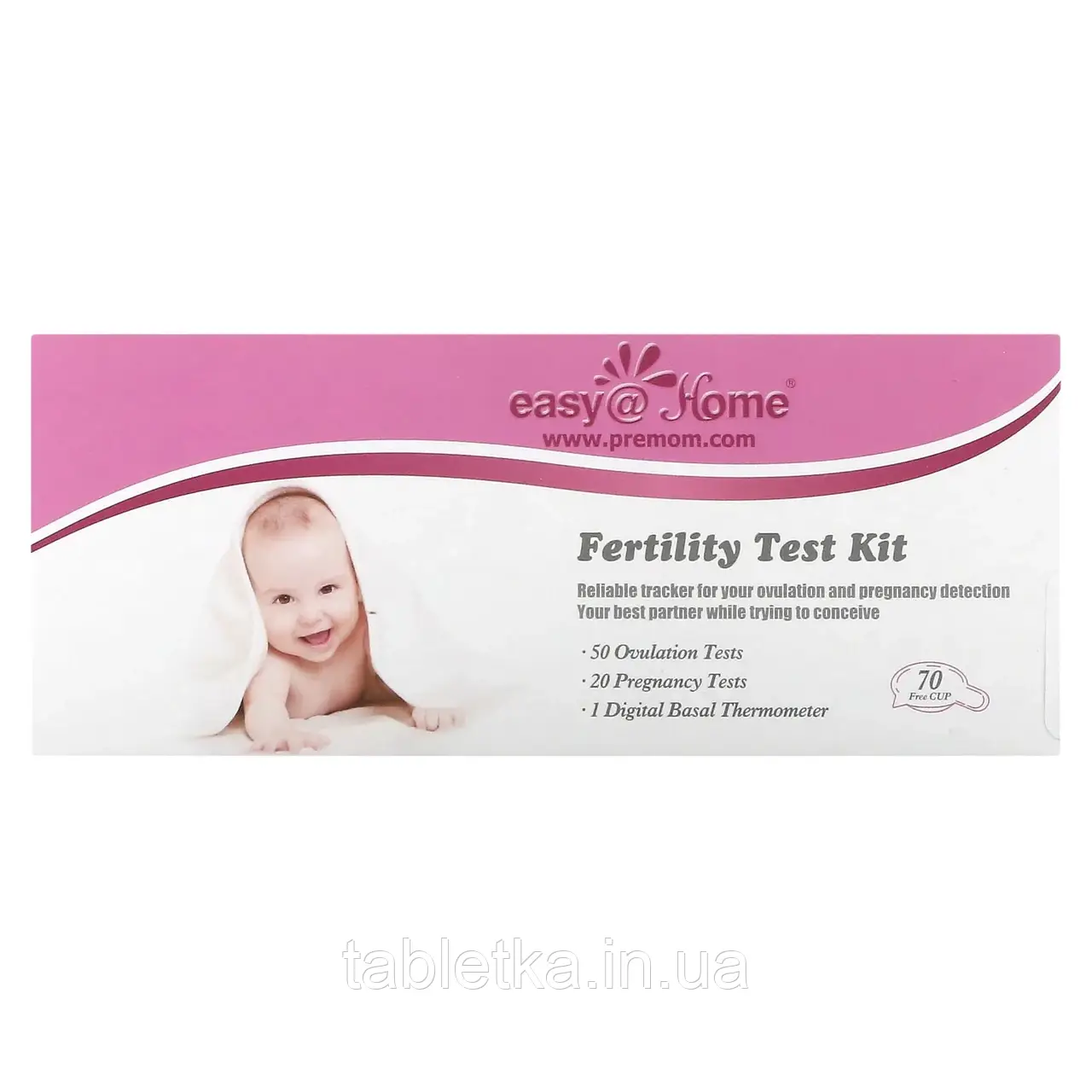Easy@Home, Набір для перевірки фертильності, 141 шт. Дніпро