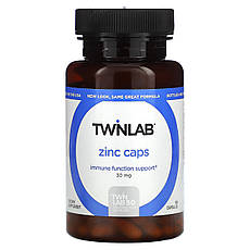 Twinlab, цинк у капсулах, 30 мг, 100 капсул, Київ