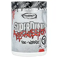 Gaspari Nutrition, SuperPump AggressionTM, передтренувальний засіб, Fruit Punch Fury, 360 г оригінал