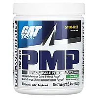 GAT, PMP без СТМ, Peak Muscle Performance, зі смаком зеленого яблука, 238 г (8,4 унції) оригінал