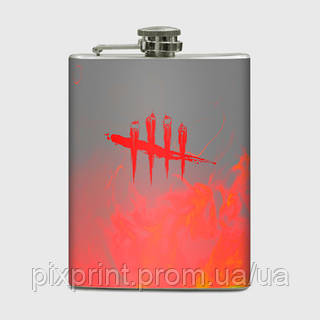 Фляга «Dead by Daylight logo fire»