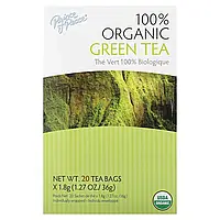 Prince of Peace, 100% органічний зелений чай, 20 чайних пакетиків, 36 г (1,27 унції) Дніпро Дніпро