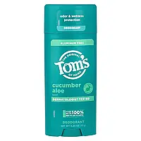 Tom's of Maine, дезодорант без алюмінію, огірок і алое, 92 г (3,25 унції)