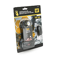 Фонарь налобный CAT CT4305 800LM 3 режима питание от 2*26650 Blister lamp