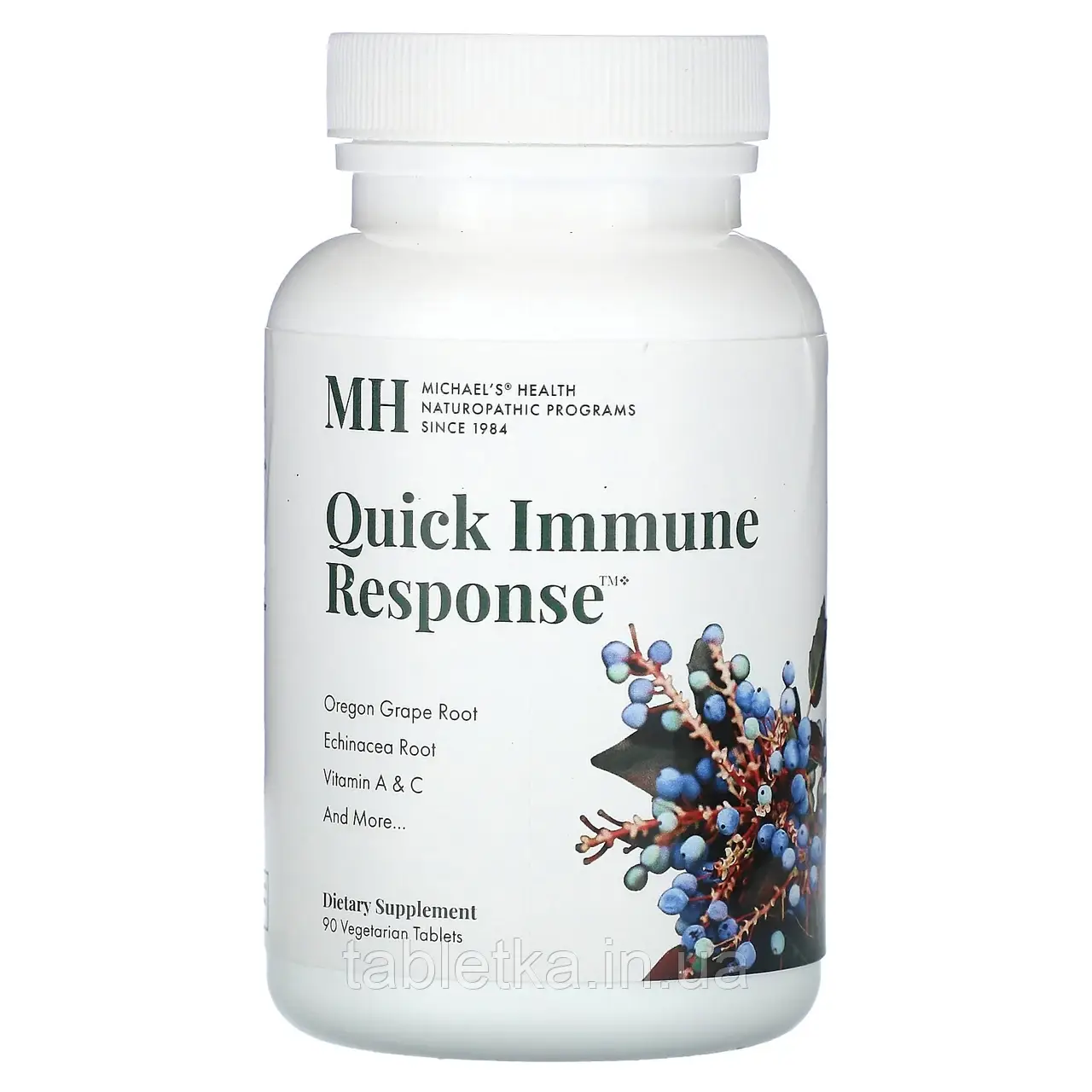 Michael's Naturopathic, Quick Immune Response, 90 вегетаріанських таблеток Дніпро