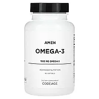 Codeage, Amen, омега-3, 1500 мг, 90 м'яких таблеток Дніпр Дніпро