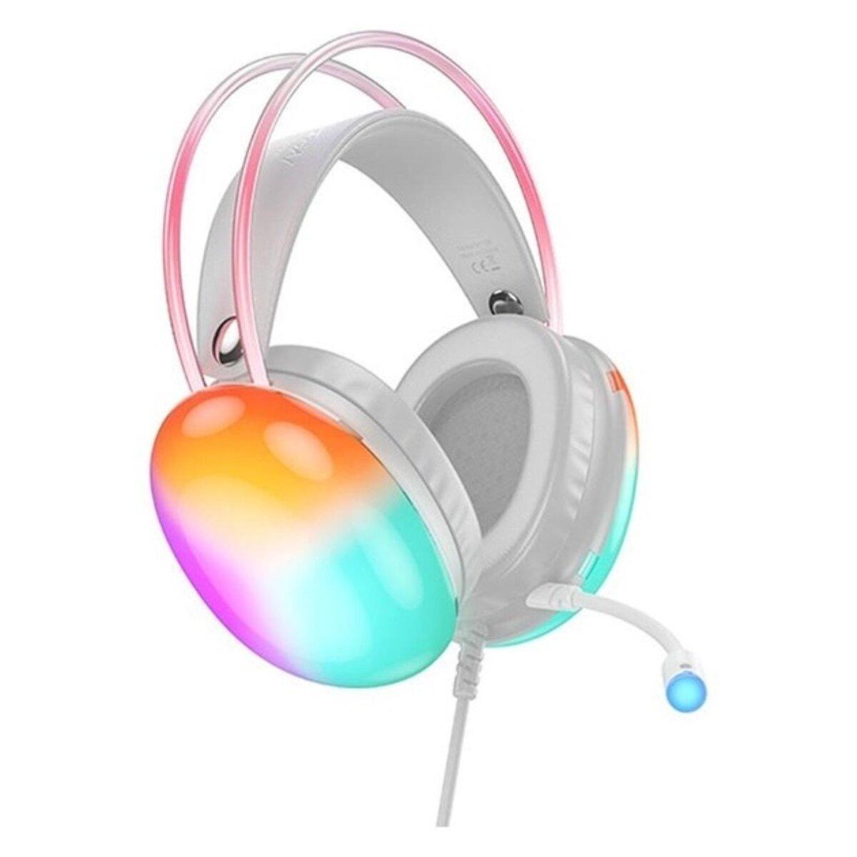 Навушники HOCO W109 Rich gaming headphones White lly