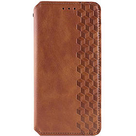 Чохол-книжка для смартфона Rubic Leather for Xiaomi Redmi Note 13 Pro Plus 5G Brown ly