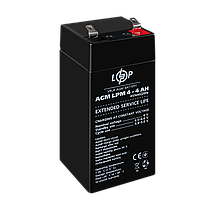 Акумулятор AGM LPM 4V - 4 Ah, фото 5