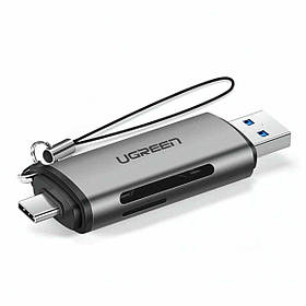 Кардридер UGREEN CM185 USB-C/USB-A Card Reader (UGR-50706) ly