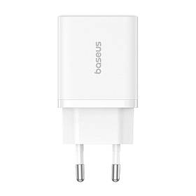 Мережевий зарядний пристрій Baseus Cube Fast Charger C+U 30W EU Moon White ly