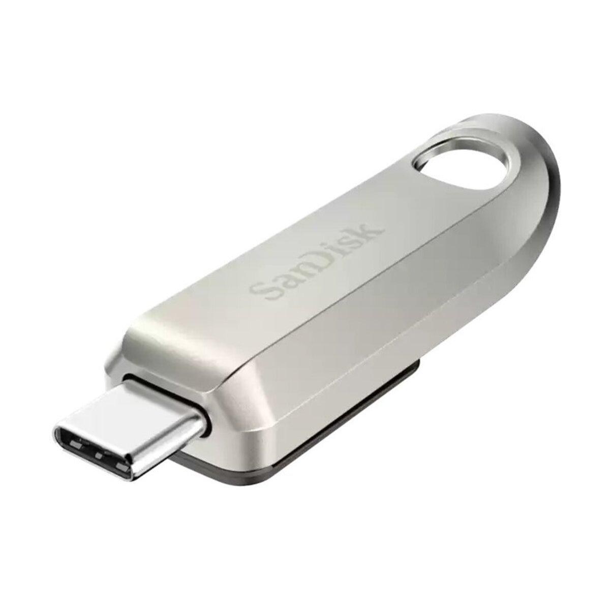 Флеш-накопичувач SanDisk USB 3.2 Gen1 Ultra Luxe Type-C 32Gb (200Mb/s) yL.
