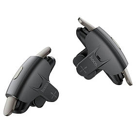 Ігровий контролер HOCO GM6 Wild wolf pulse mobile game button Black Metal Gray lly