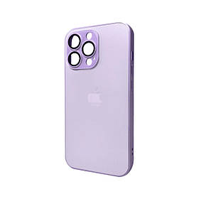 Чохол для смартфона AG Glass Matt Frame Color Logo for Apple iPhone 11 Pro Light Purple ly