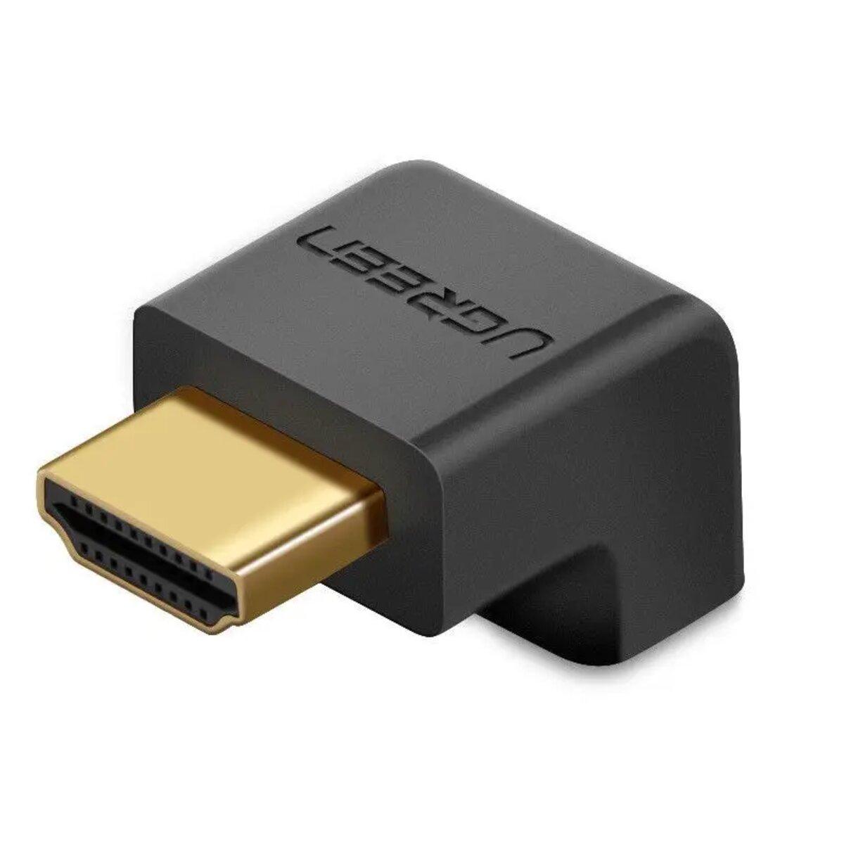 Адаптер UGREEN HDMI 4K Adapter Male to Female Down-angled lly