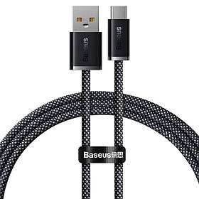 Кабель Baseus Dynamic Series Fast Charging Data Cable USB to Type-C 100W 2m Slate Gray ly