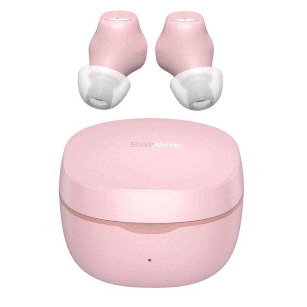 Бездротові навушники Baseus Bowie WM01 True Wireless Earphones Pink lly