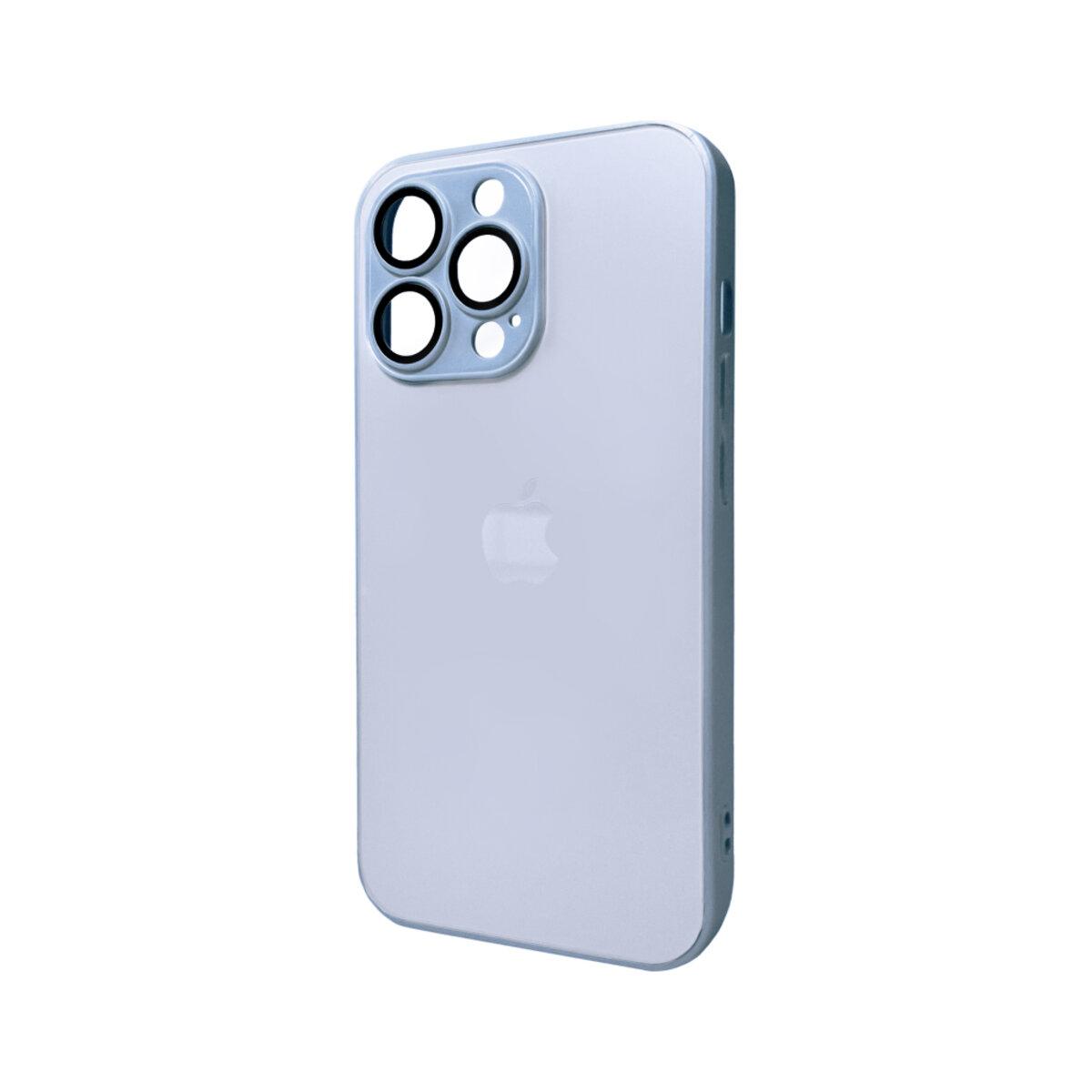 Чохол для смартфона AG Glass Matt Frame Color Logo for Apple iPhone 11 Pro Sierra Blue lly