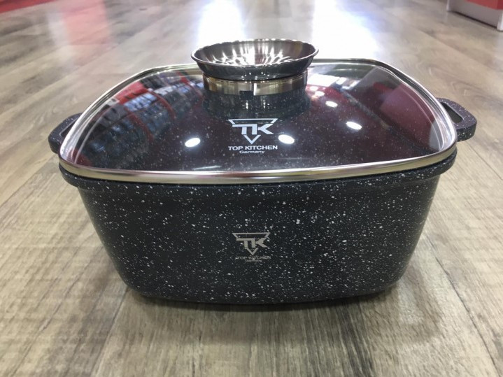 Каструля Top Kitchen 24 см TK00055 ( Сіра , бардо )