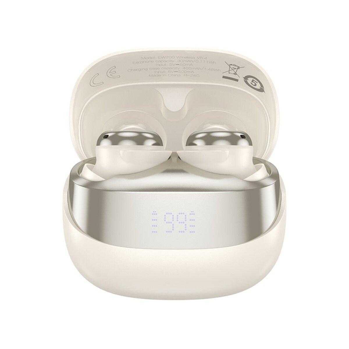 Бездротові навушники HOCO EW200 Elegant true wireless sleep BT headset Milky White lly