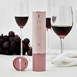 Штопор Xiaomi HuoHou Electric Wine Opener Pink yL., фото 3
