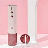 Штопор Xiaomi HuoHou Electric Wine Opener Pink yL., фото 4