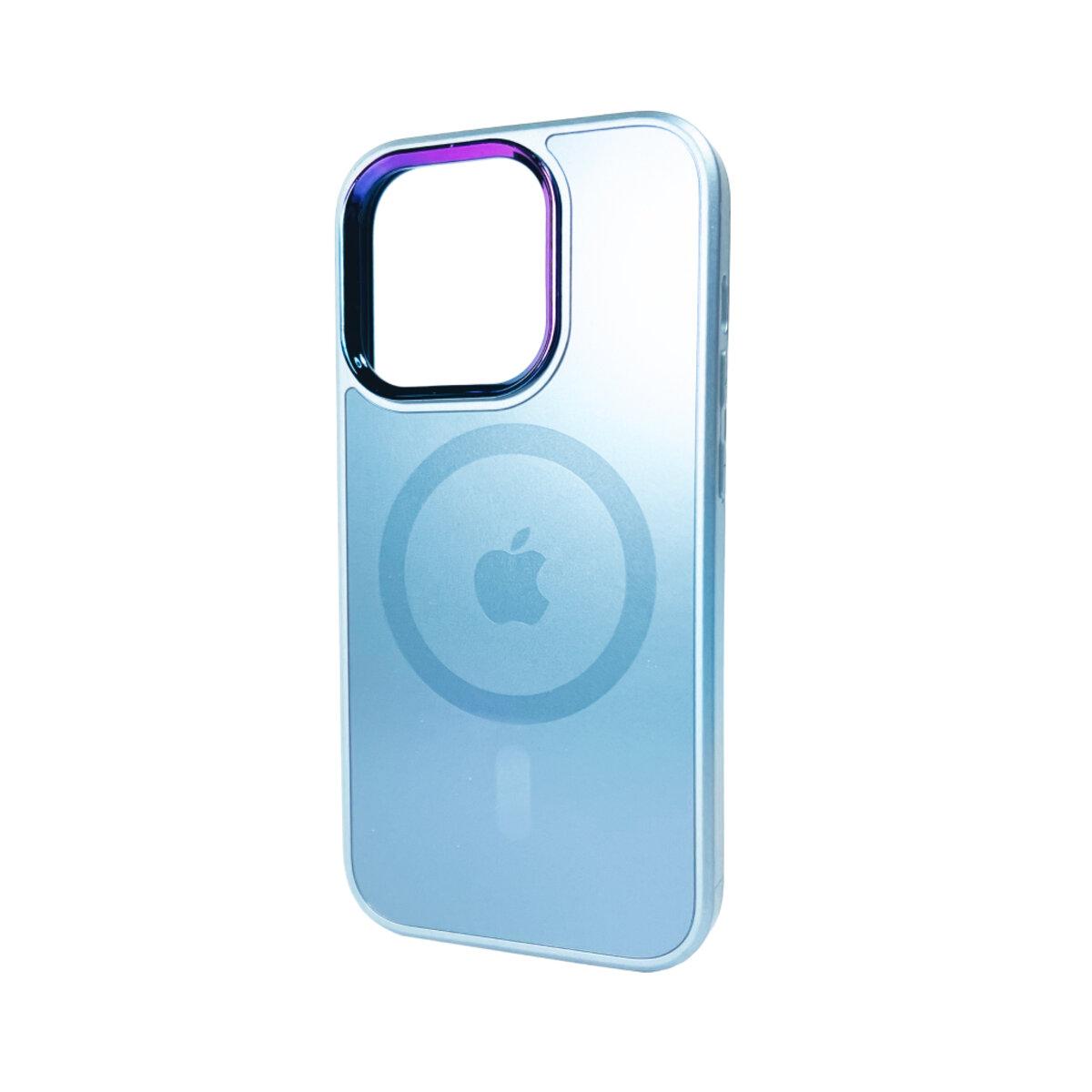 Чохол для смартфона AG Glass Sapphire MagSafe Logo for Apple iPhone 14 Pro Sierra Blue lly