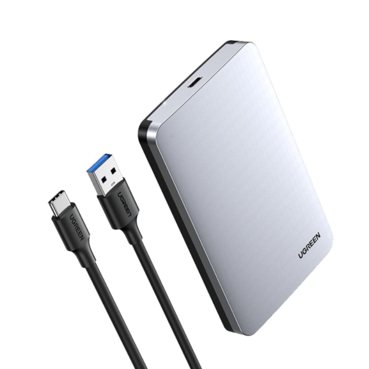 Зовнішня кишеня для накопичувача UGREEN 2.5-Inch SATA External Hard Drive Enclosure lly