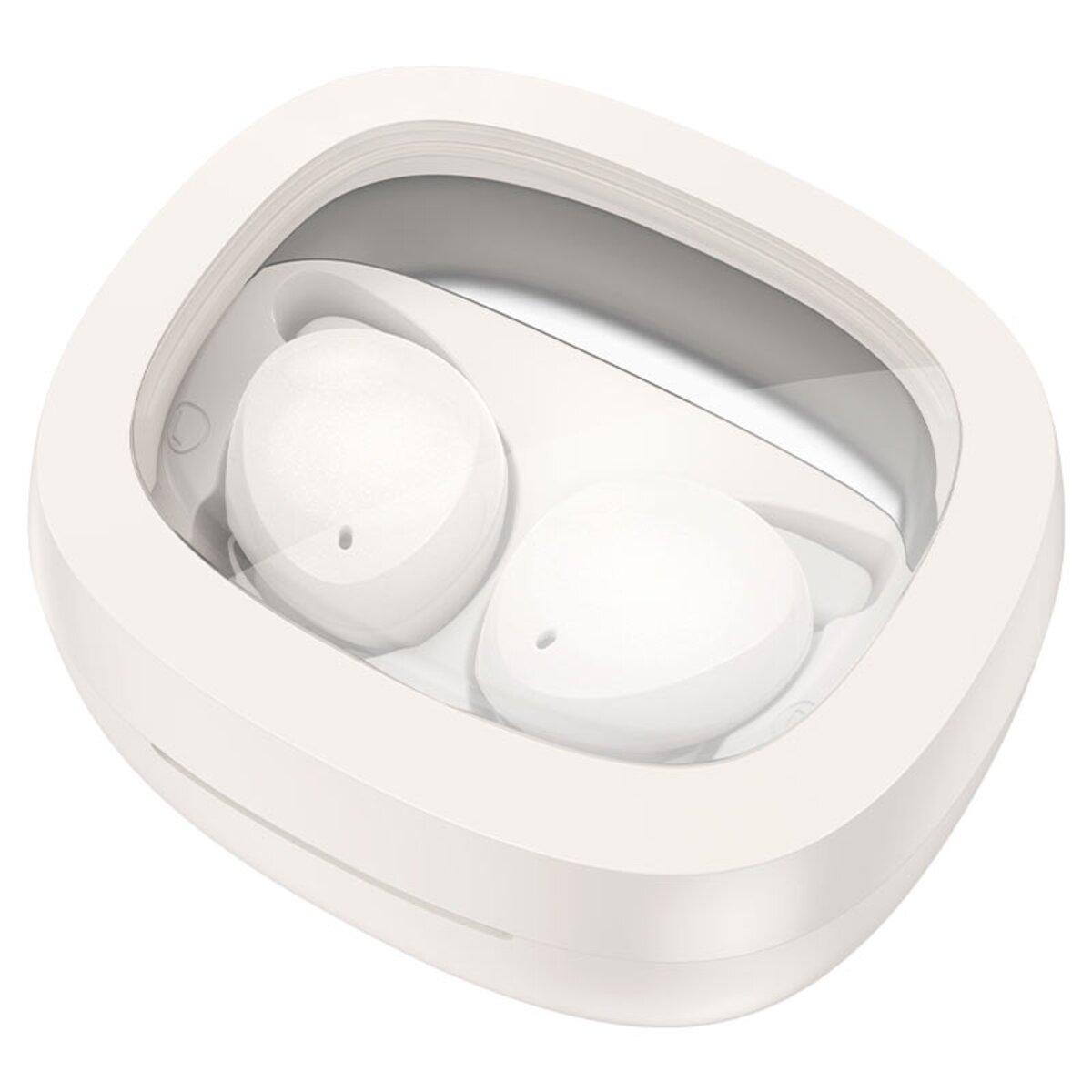 Бездротові навушники HOCO EW65 Shadow true wireless sleep BT headset Milky white lly