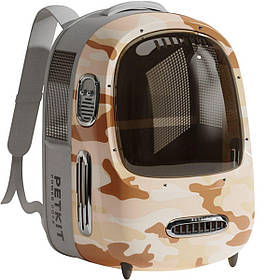 Рюкзак-переноска PETKIT Breezy2 Smart Cat Carrier desert camo (P7704-DC) ly