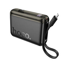 Зовнішній акумулятор HOCO J139 Hero 22.5W+PD20W fully compatible power bank(iP)(10000mAh) Black lly