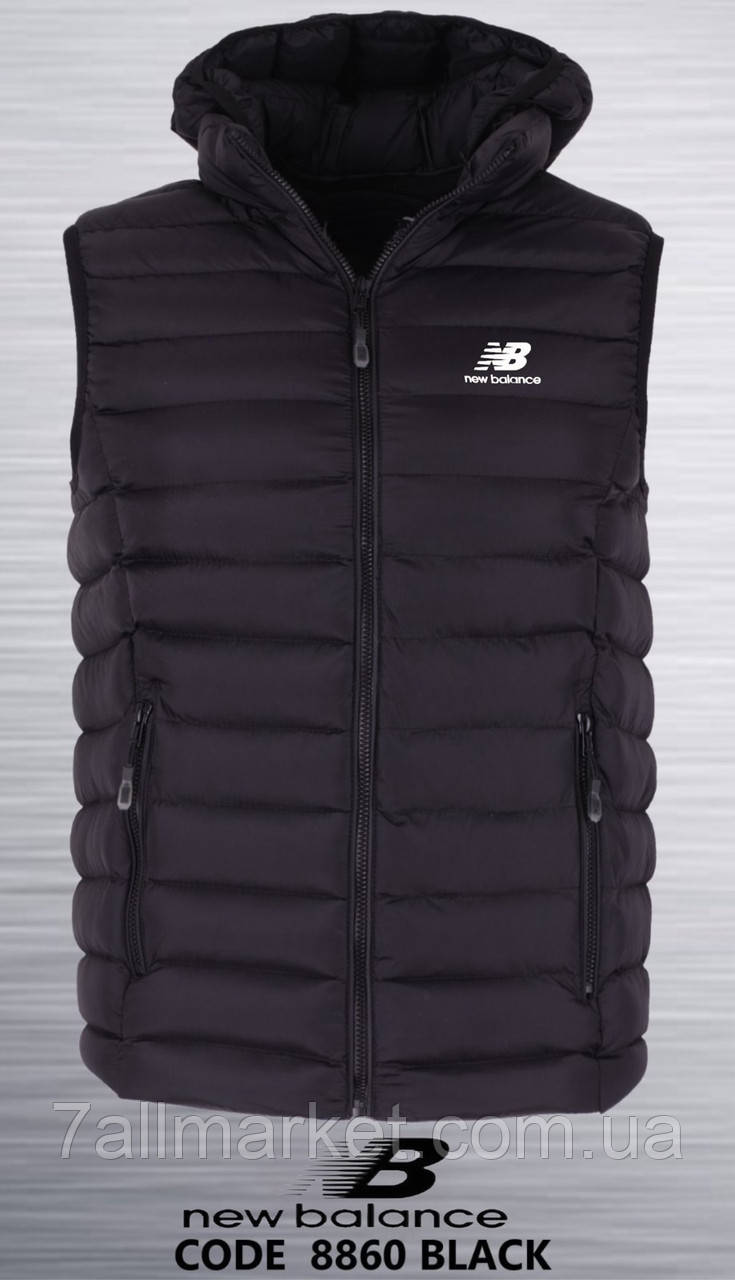 Жилетка демісезонна чоловіча NEW BALANCE розміри 44-52 "REMAIN" купити недорого від прямого постачальника