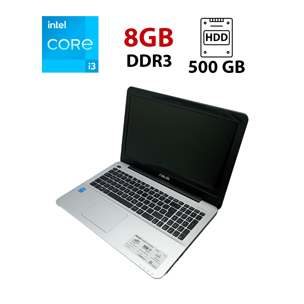 Ноутбук Asus R556l/ 15.6" (1366x768)/ Core i3-4030U/ 8 GB RAM/ 500 GB HDD/ HD 4400