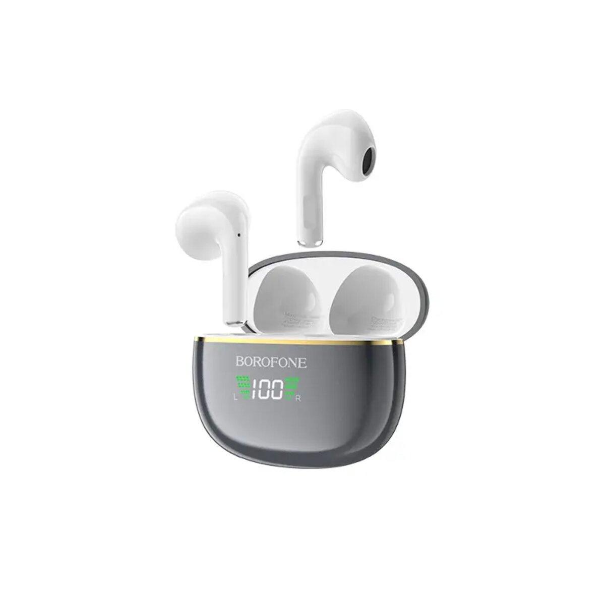 Бездротові навушники BOROFONE BW30 Cheerful true wireless BT headset Bright Metal Gray lly