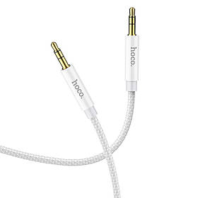 Аудiокабель HOCO UPA19 AUX audio cable (L=1M) Silver ly