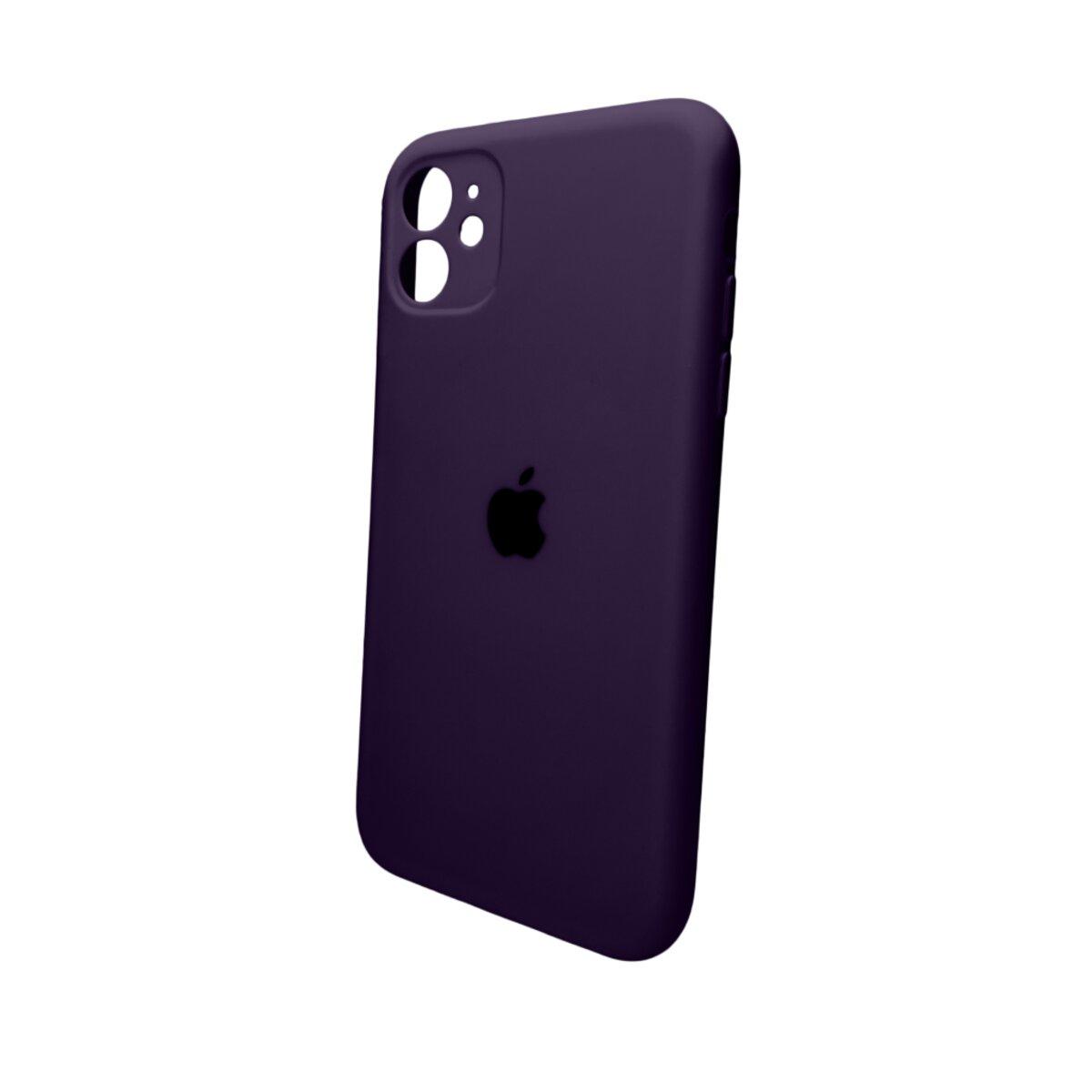 Чохол для смартфона Silicone Full Case AA Camera Protect for Apple iPhone 11 Pro кругл 59,Berry Purple lly