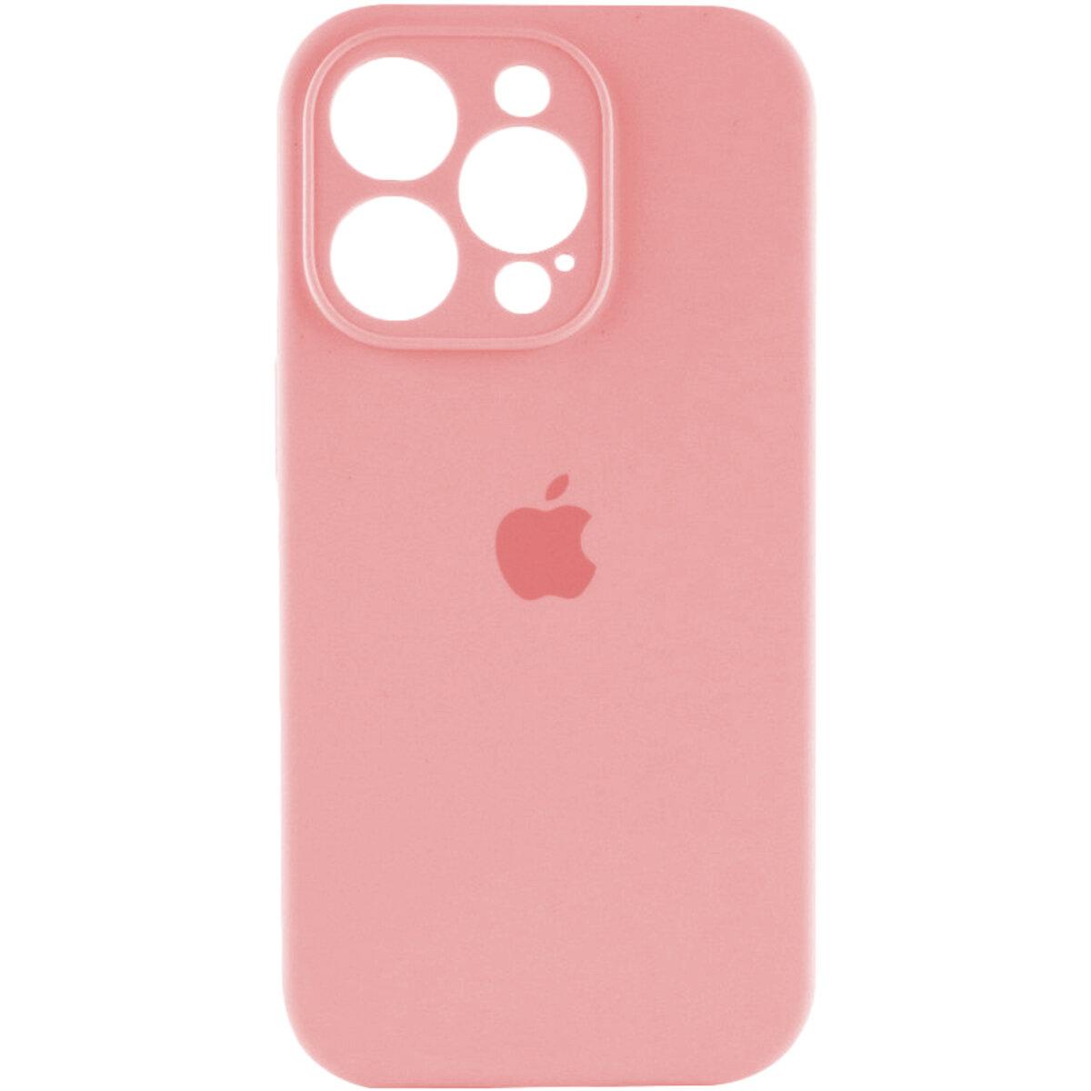 Чохол для смартфона Silicone Full Case AA Camera Protect for Apple iPhone 14 Pro Max 41,Pink lly